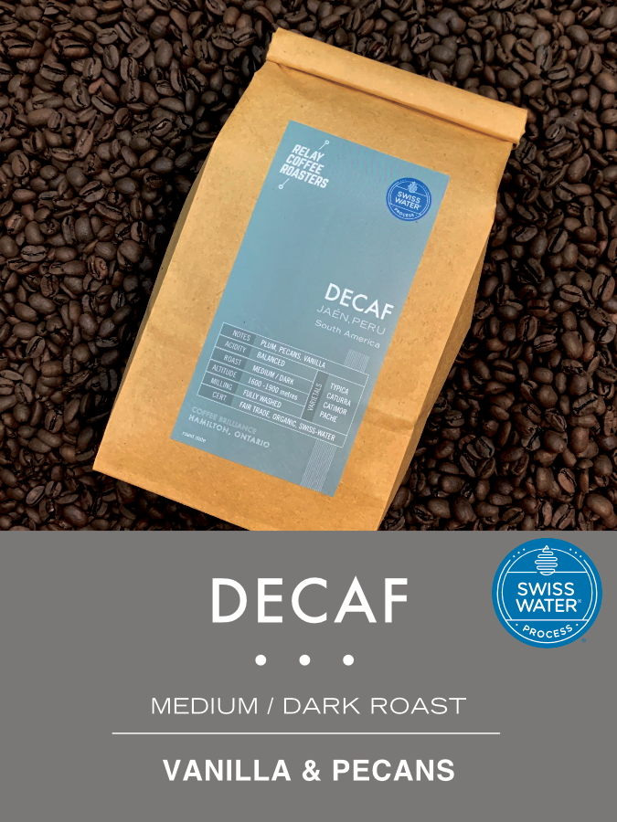 DECAF Swiss Water Process RELAY COFFEE ROASTERS