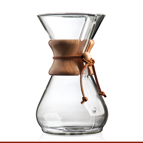 CHEMEX Classic Coffeemaker - 40oz & One Box of 100x Filters
