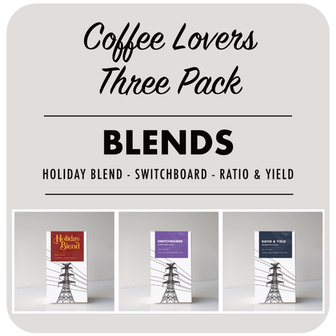 Coffee Lovers Three Pack - Blends