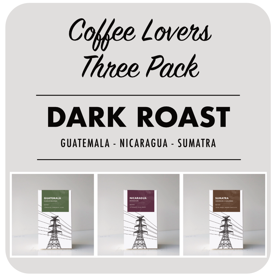 Coffee Lovers Three Pack - Dark Roast