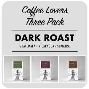 Coffee Lovers Three Pack - Dark Roast
