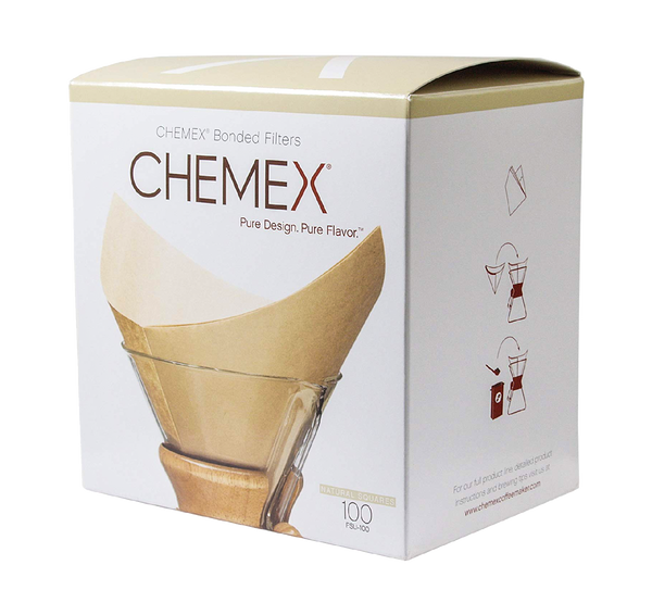 CHEMEX Classic Coffeemaker - 40oz & One Box of 100x Filters