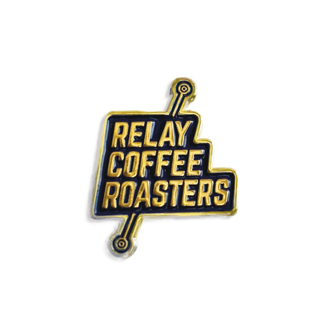 1" Enamel Pin - RELAY logo