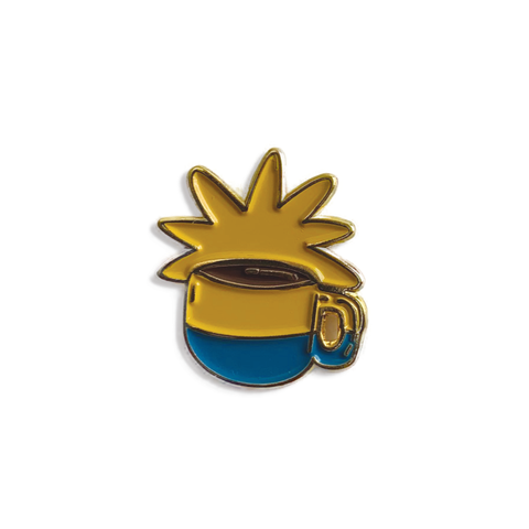 1" Enamel Pin - Mug