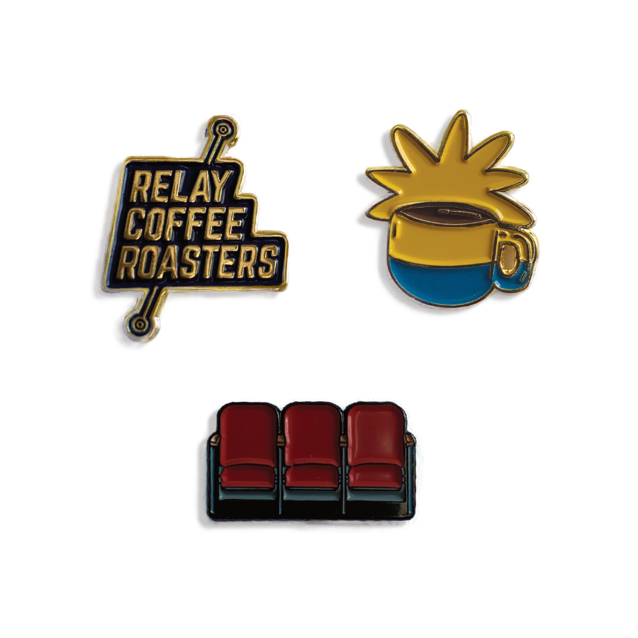 Enamel 1" Pins - Set of 3